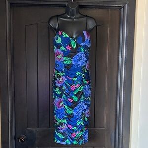 AFRM Vibrant Floral Midi Dress